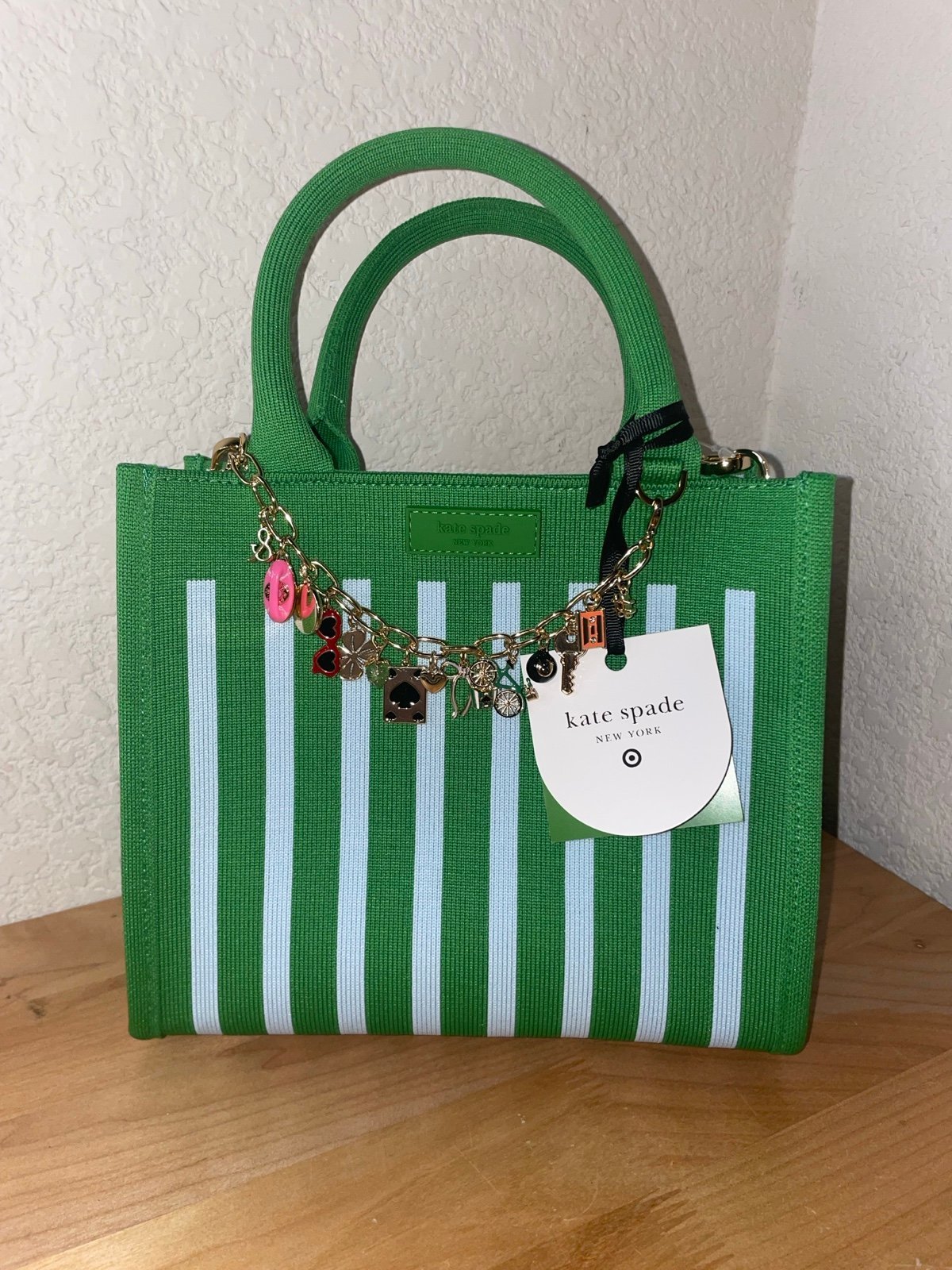 NEW WITH TAGS Kate Spade New York x Target Green Tote Bundle