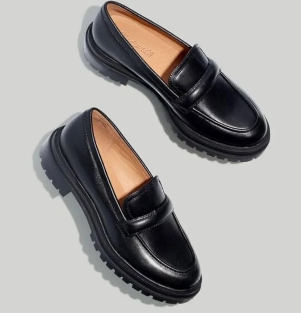 Madewell The Bradley Lugsole Loafers size 10.5