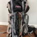 JanSport Redline 48 Internal Frame Backpack Blue/Gray Hiking Camping