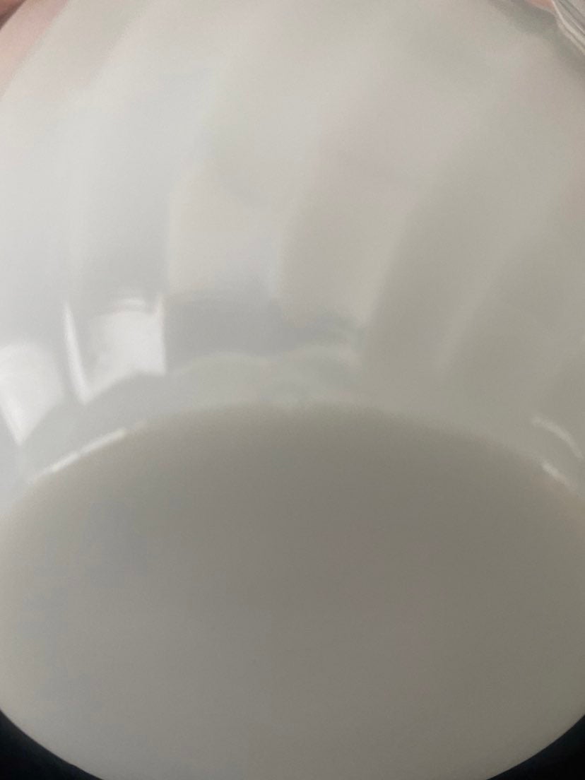 Fireking white swirl mixing bowls