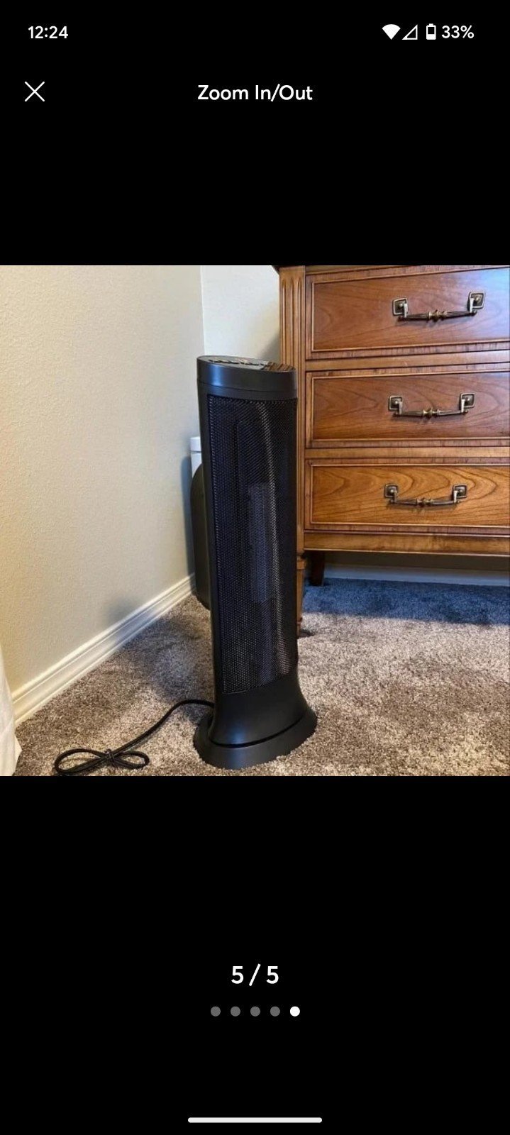 Honeywell Slim Tower Heater
