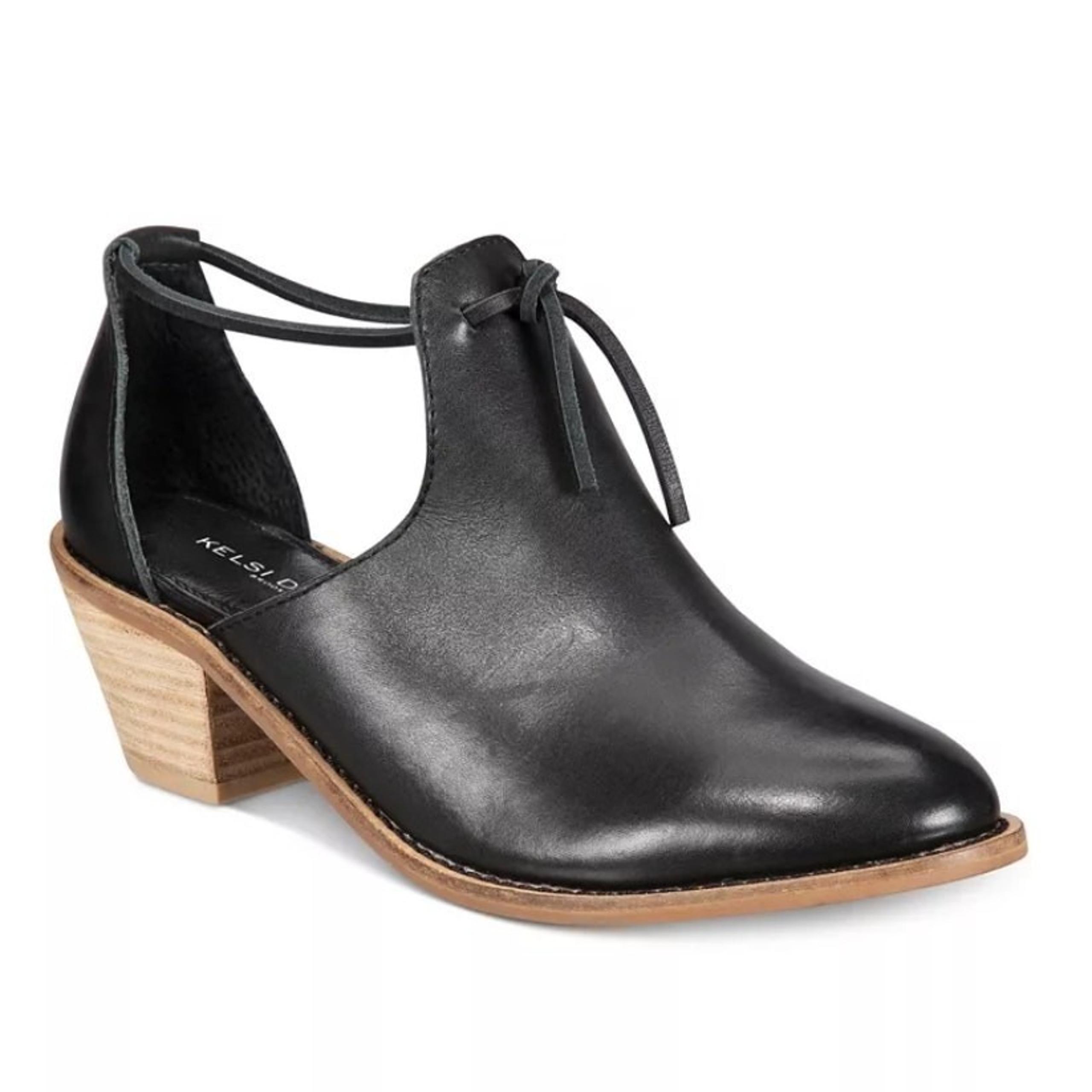 Kelsi Women's Black Dagger Brooklyn Kalyn Chopout Booties Size 6 - Kelsi Dagger