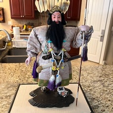 Japanese Emperor Jimmu Tenno Figure