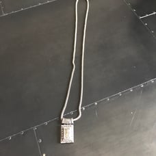 Silver necklace
