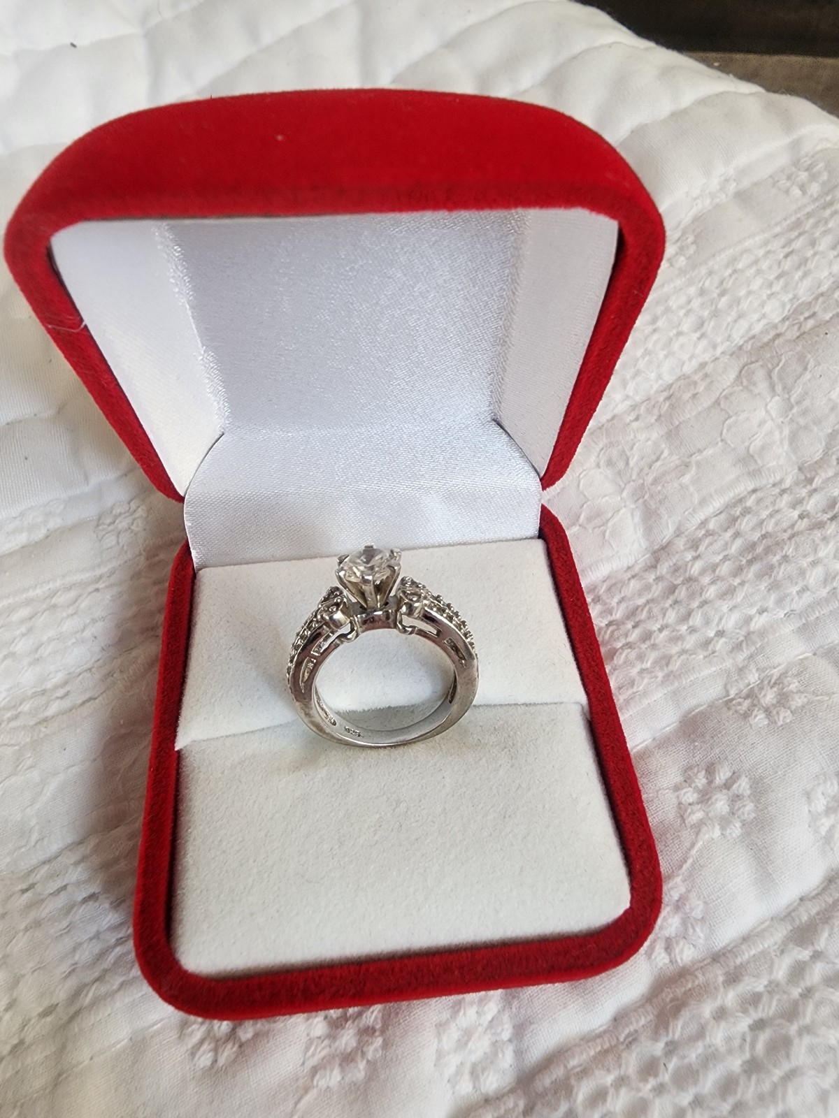 Real sterling silver Ring size 5