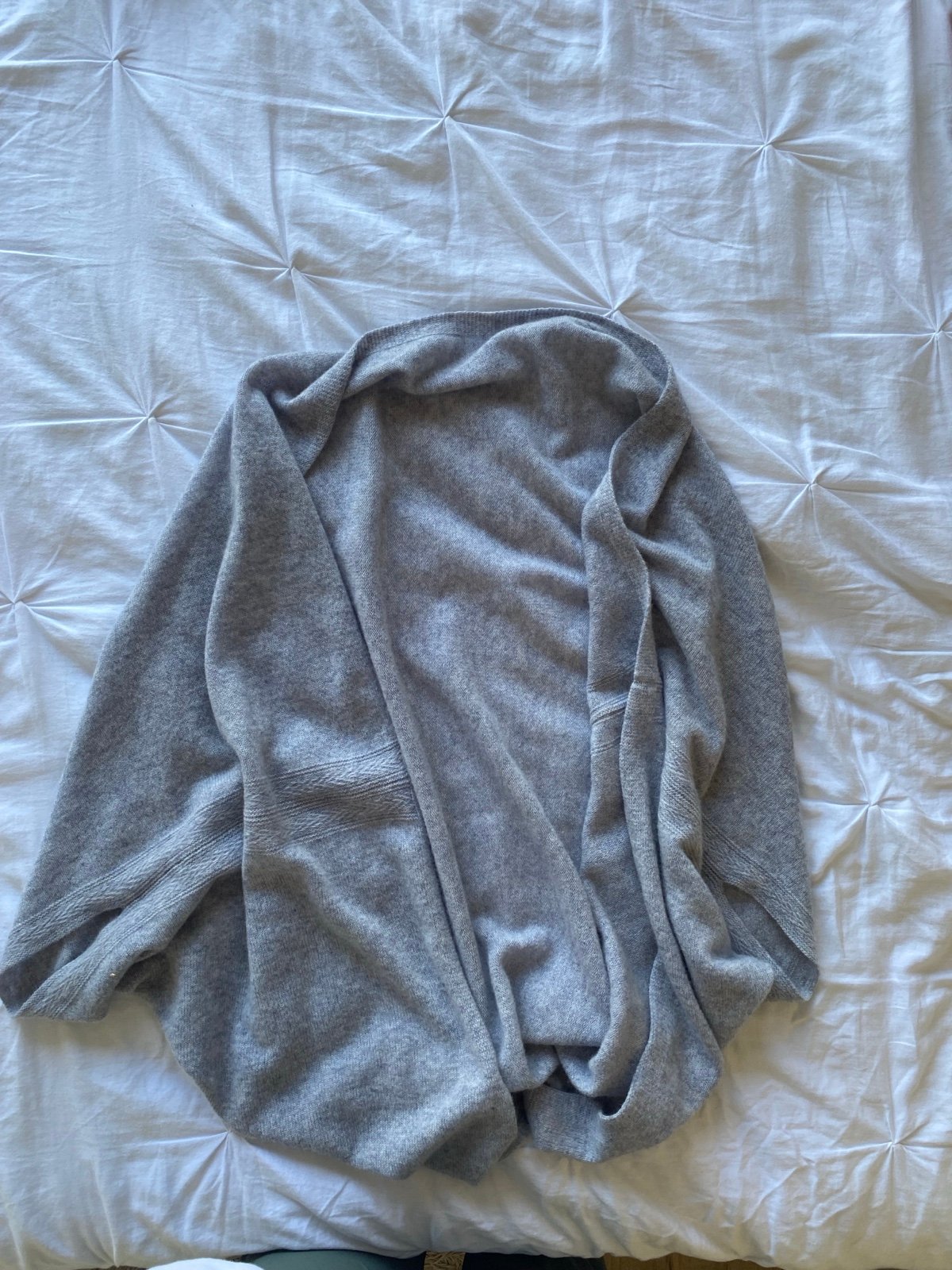 Cashmere envelope wrap