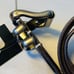 Frye dark teal navy belt silver buckle details size L new