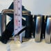 Frye dark teal navy belt silver buckle details size L new
