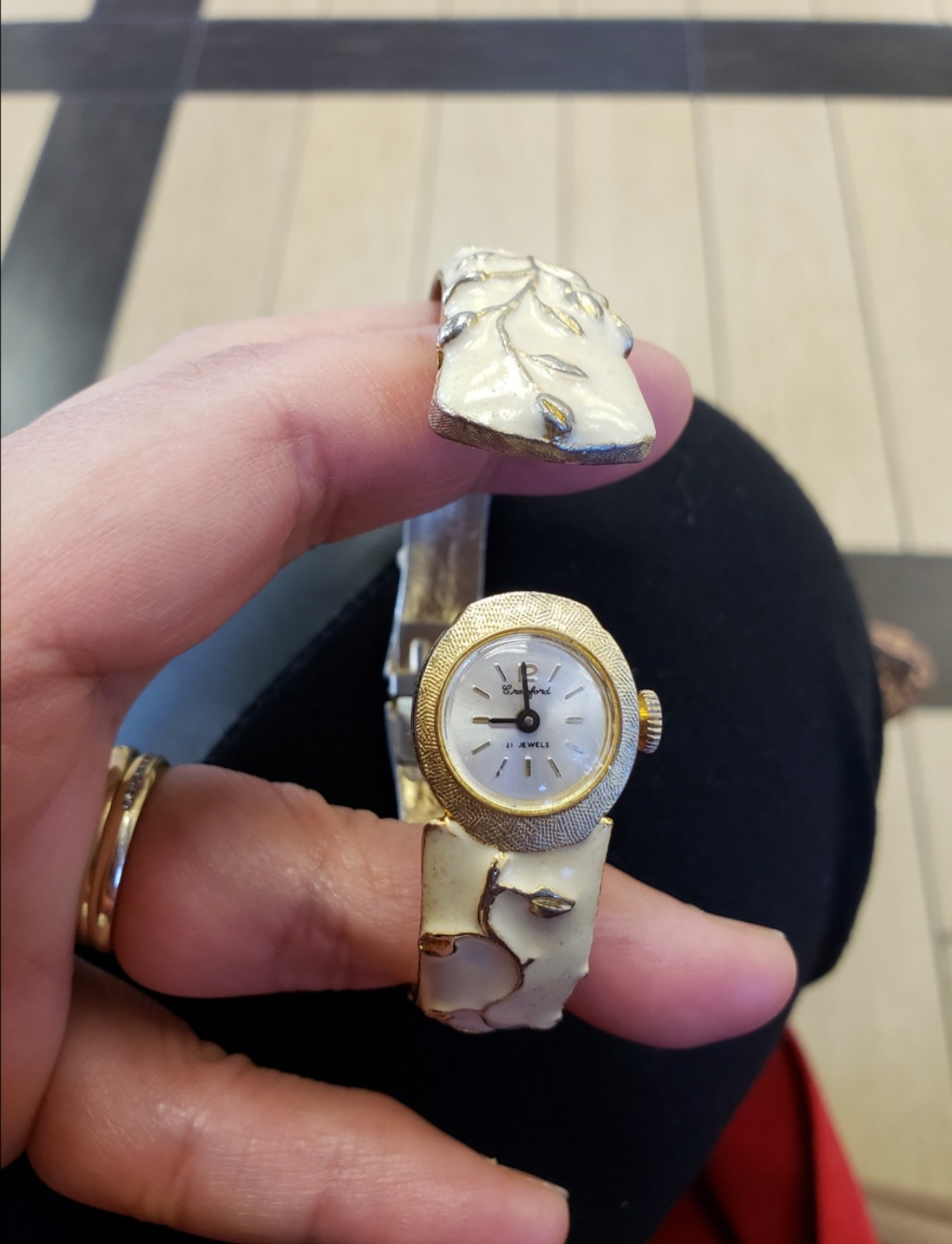 Crawford bracelet hidden watch
