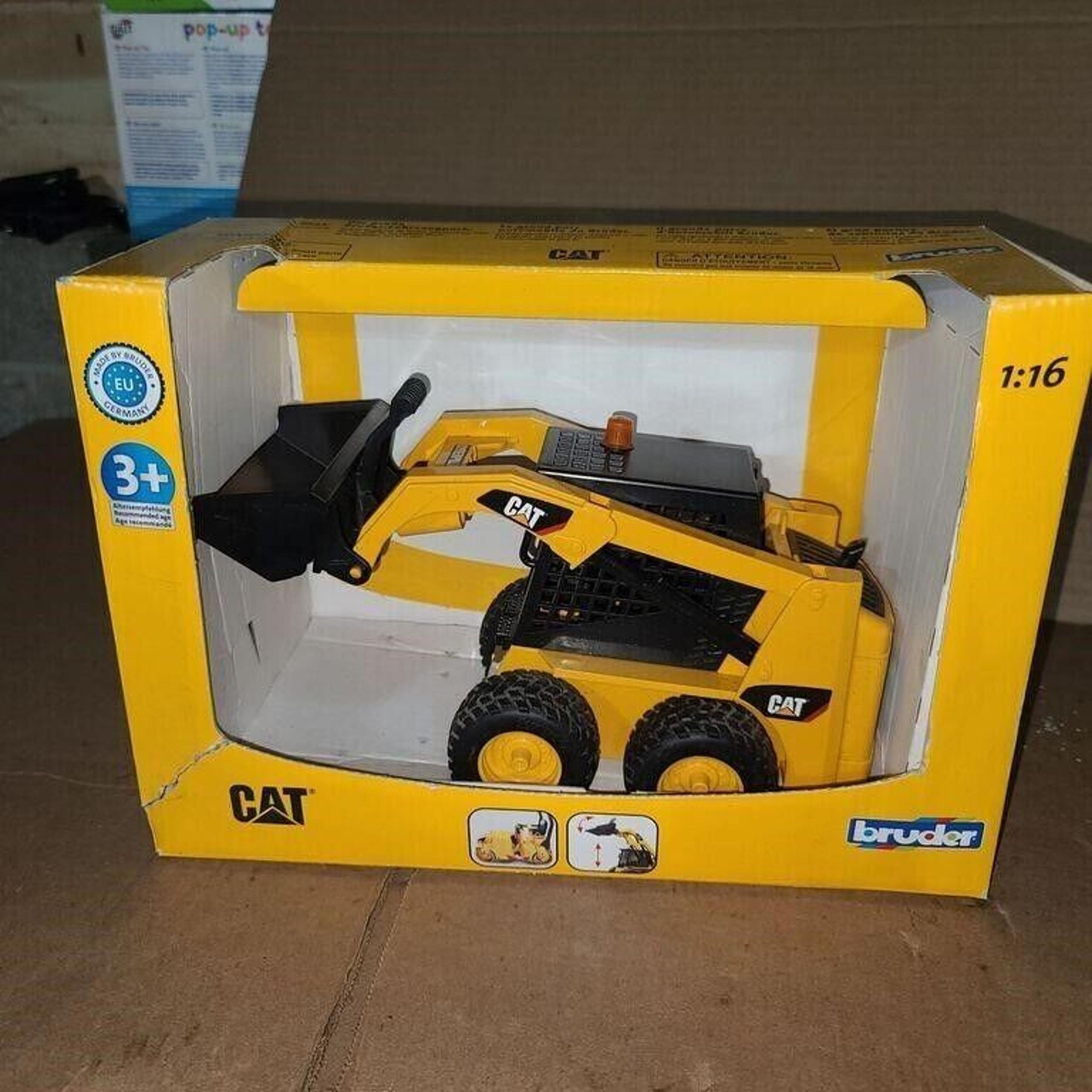 NEW Bruder CAT Skid Steer Loader 02482