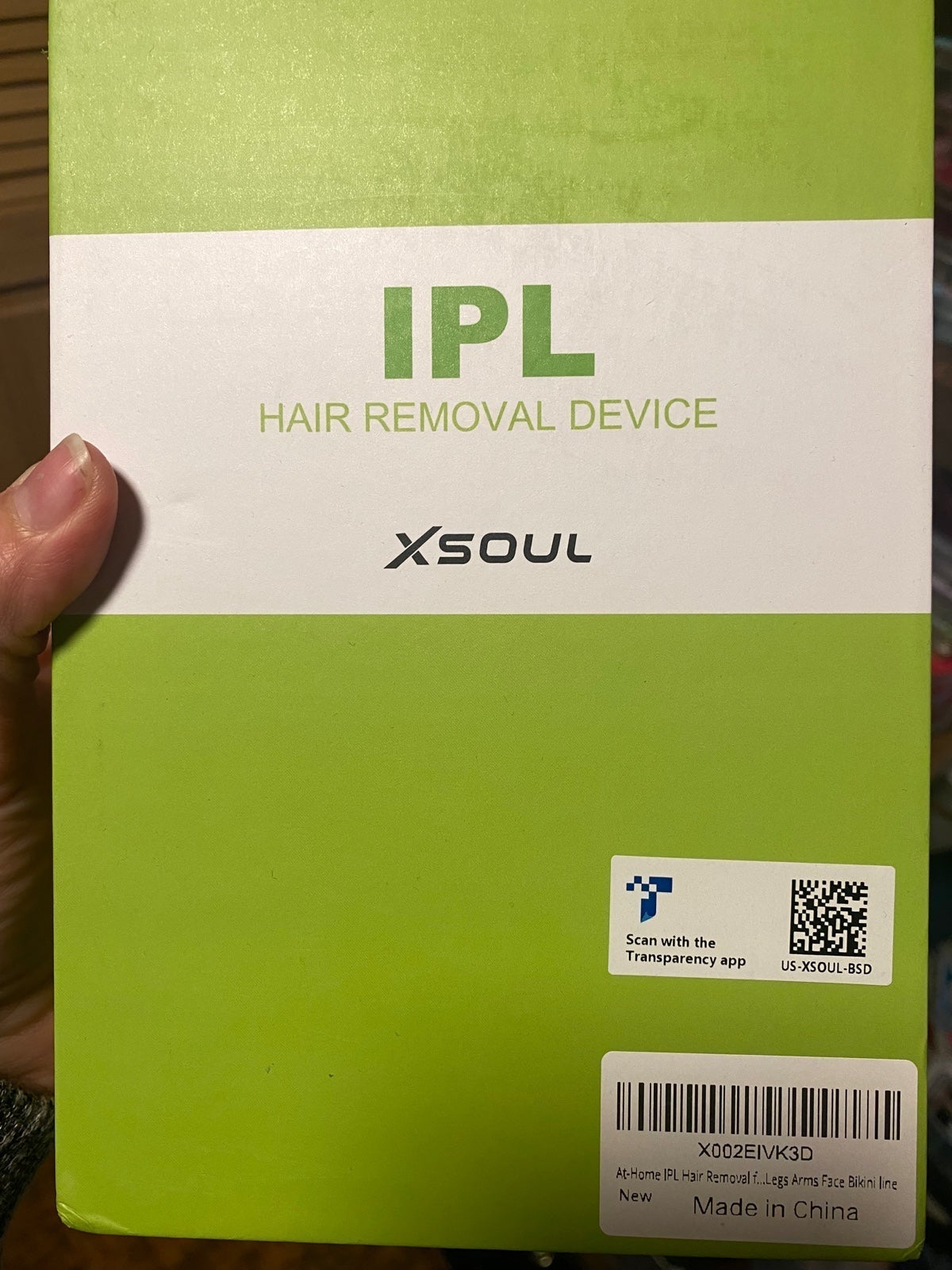 Hair Removal kit-new in box