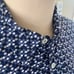 Etro Navy Heart Pattern Long Sleeve Shirt