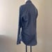 Etro Navy Heart Pattern Long Sleeve Shirt