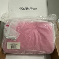 NEW Dagne Dover 365 Neoprene Large Hunter Toiletry Bag Hottest Pink