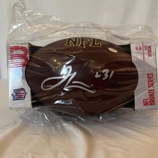 Jamal Lewis Signed Football