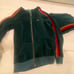 Aviator nation hunter green sweatpants and zip up sweatshirt matching set velour