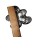 Metal Christmas Cookie Cutters Nesting Gingerbread Men 4 pc 4.75 4.4 3.5 3