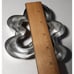 Metal Christmas Cookie Cutters Nesting Gingerbread Men 4 pc 4.75 4.4 3.5 3