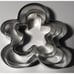 Metal Christmas Cookie Cutters Nesting Gingerbread Men 4 pc 4.75 4.4 3.5 3