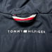 Vintage Y2K Tommy Hilfiger Hooded Softshell Jacket Grey Classic Colorway Lining