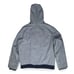 Vintage Y2K Tommy Hilfiger Hooded Softshell Jacket Grey Classic Colorway Lining
