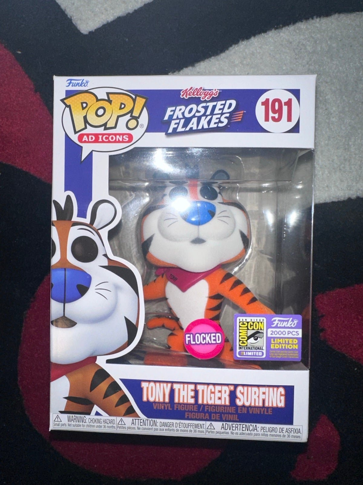 Funko Tony the tiger Surfing SDCC
