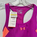 Under Armour NWT UA Performance Fitted Heat Gear Racerback Dress Tennis Dress XS