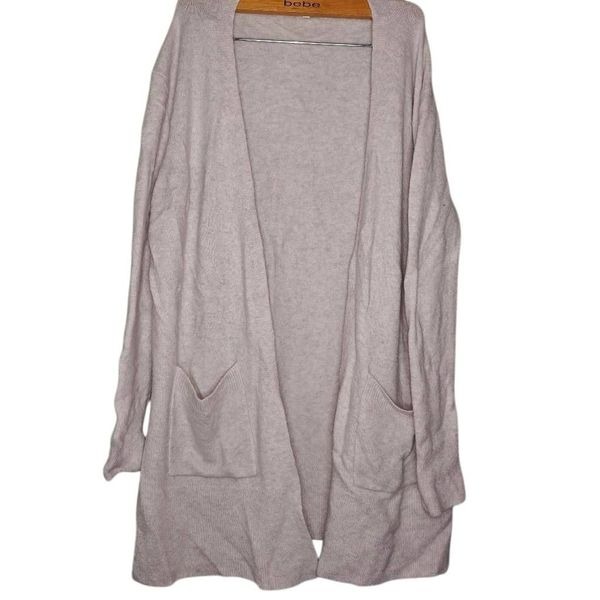 Madewell Wool Blend Kent Open Front Cardigan Sweater