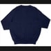 Polo Ralph Lauren V Neck Sweater Dark Navy Red Logo Large