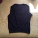 Polo Ralph Lauren V Neck Sweater Dark Navy Red Logo Large