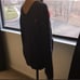 Polo Ralph Lauren V Neck Sweater Dark Navy Red Logo Large