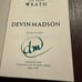 Between Dragons and Their Wrath - Devin Madson signed numbered #88