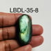 Labradorite Oval Shape Natural Gemstone Cabochon-LBDL-35-8