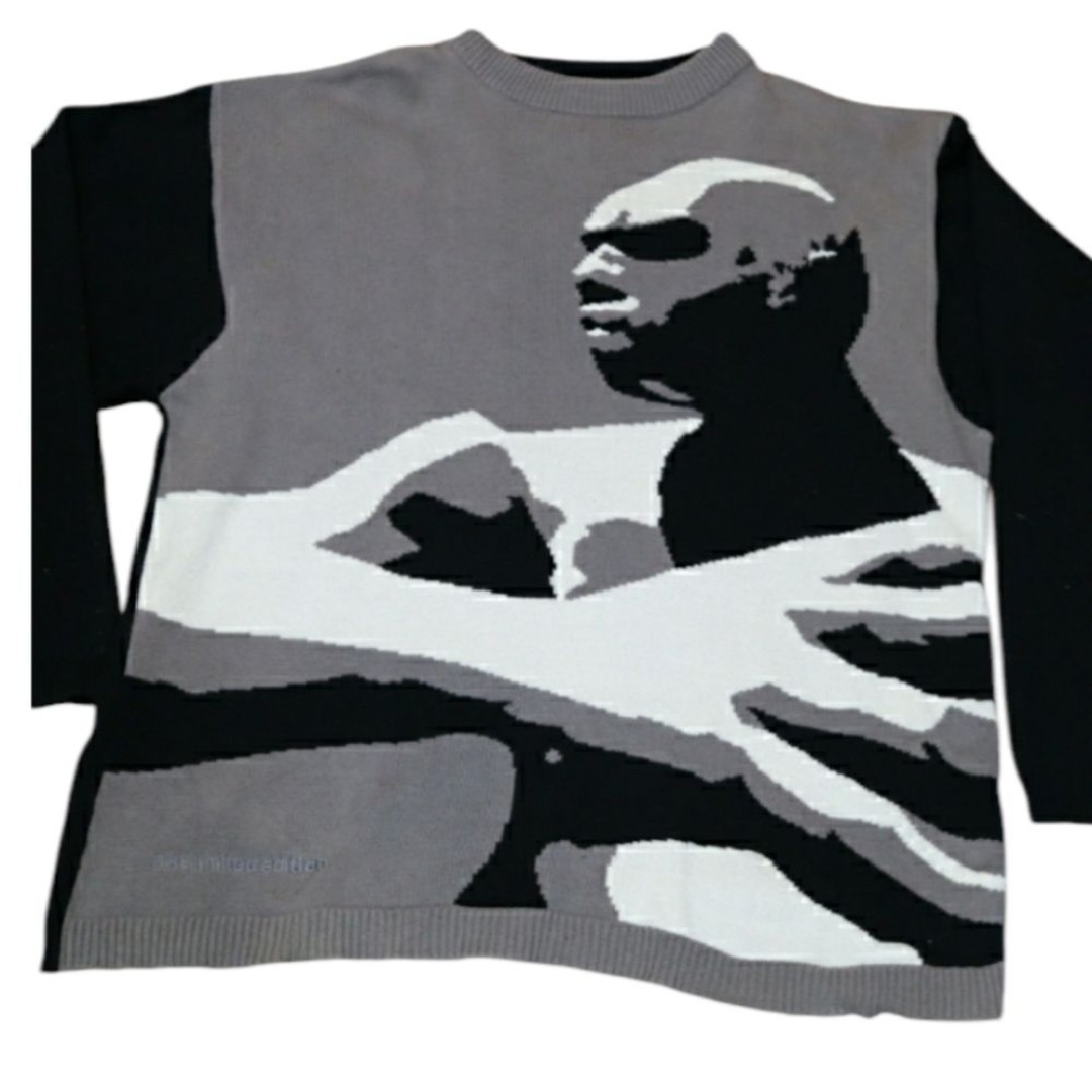 Nike Limited Edition Vintage Y2K Knit Pullover Sweater 3XL