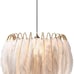 NEW Open Box KCO Lighting Nordic White Feather Chandelier Minimalist Decor Penda
