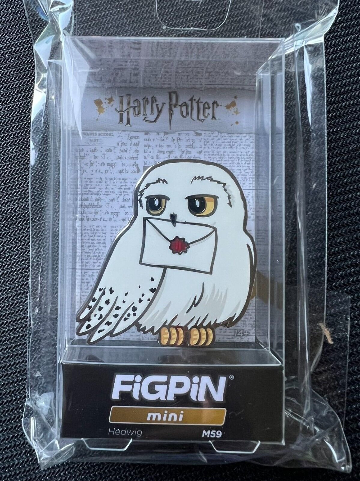 FiGPiN Mini Hedwig M59 Harry Potter Exclusive LE 750