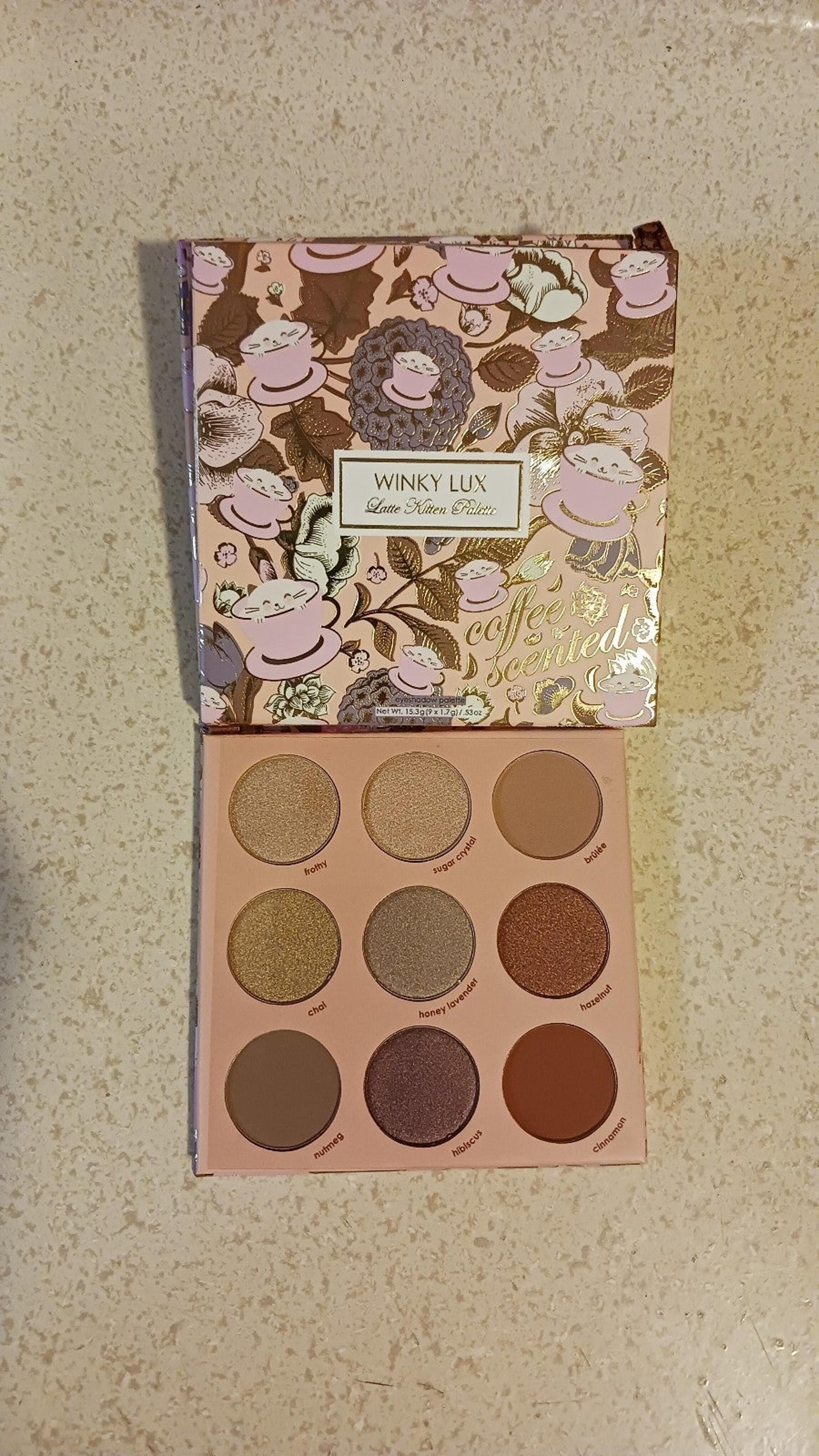 Winky Lux "Latte" Eyeshadow Pallet