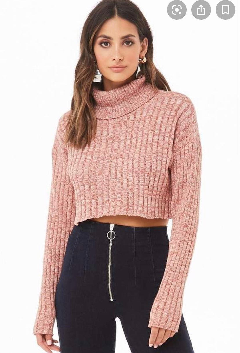 pink turtleneck forever 21