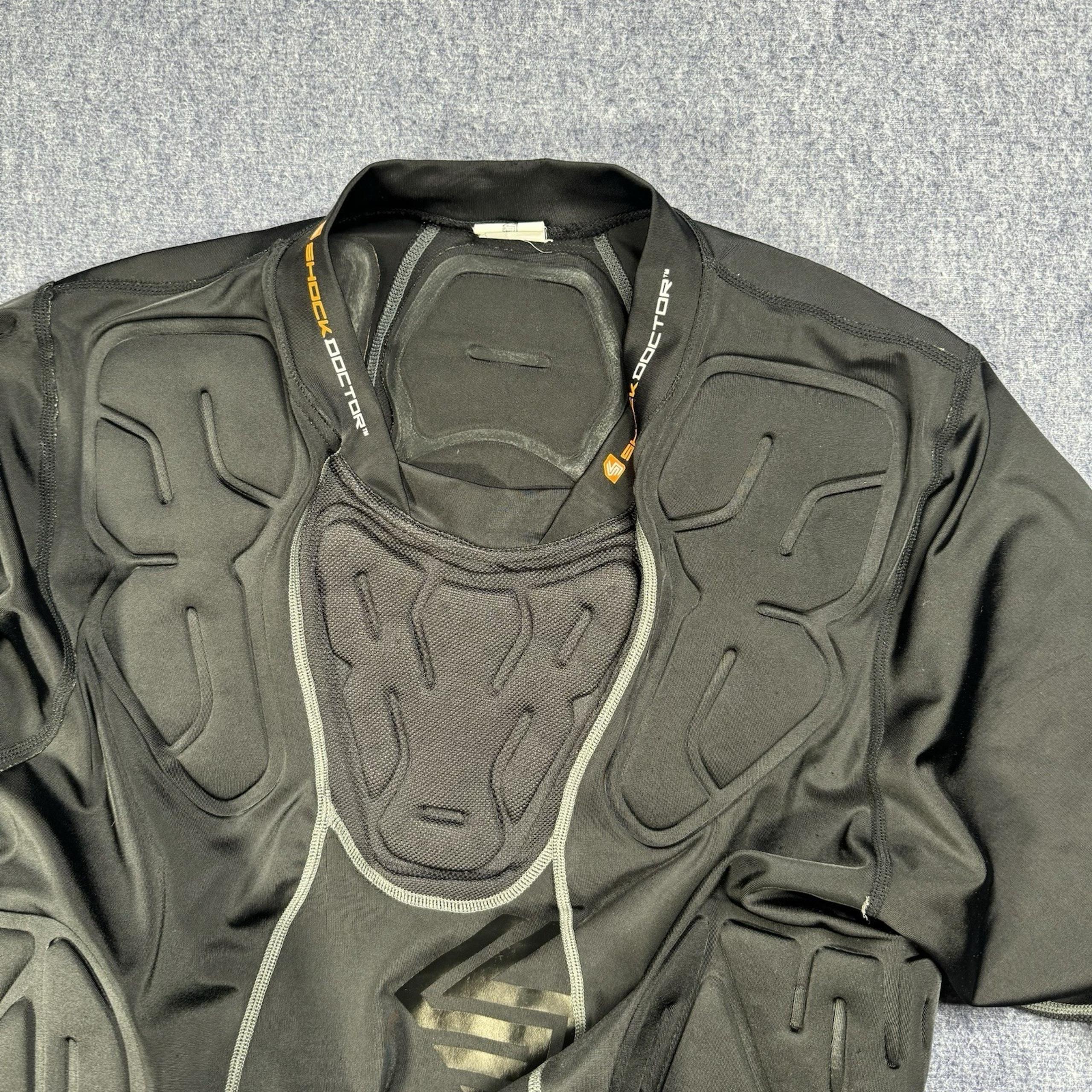 Shock Doctor 573 Ultra ShockSkin 3-Pad Impact Shirt Medium 37 inch chest Goalie
