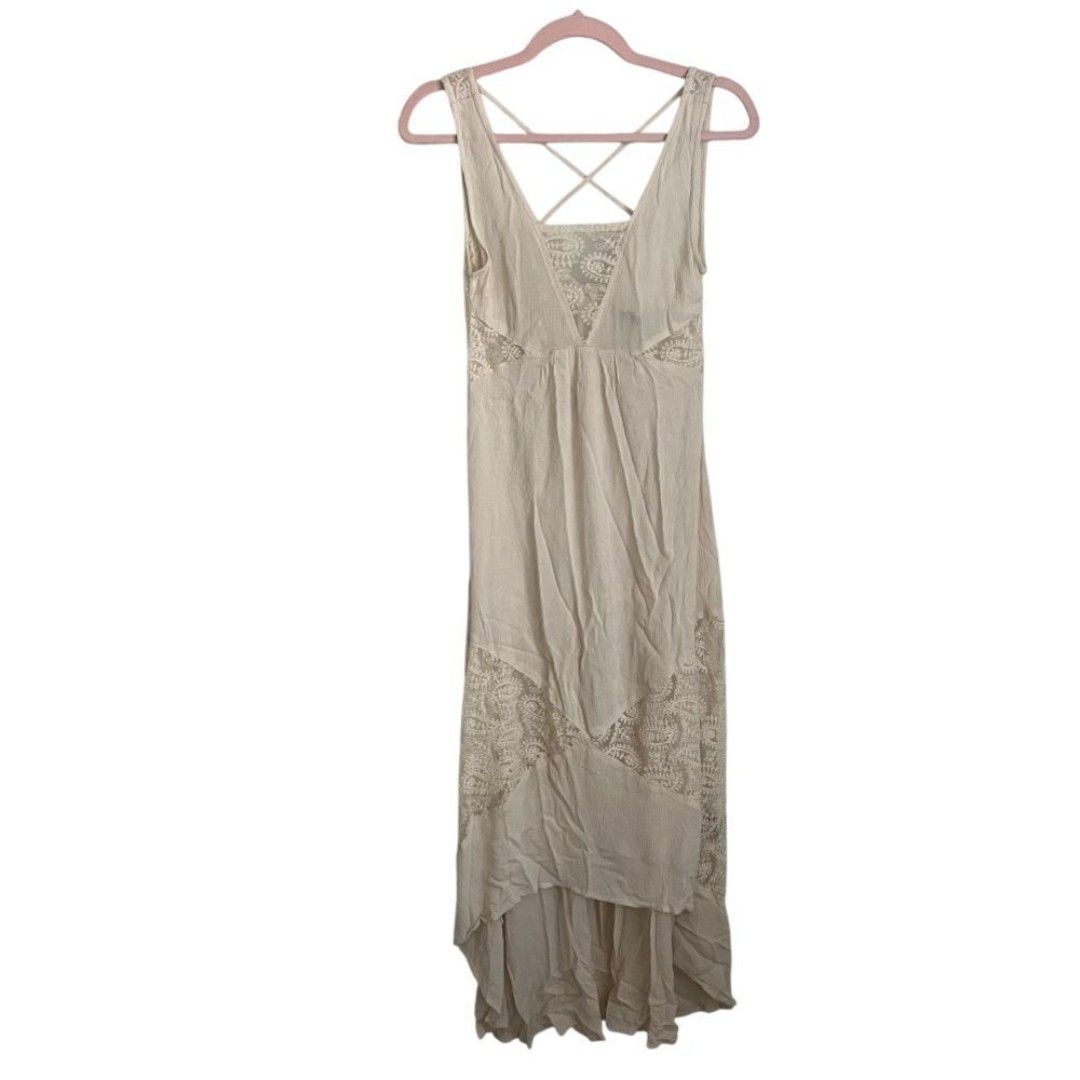 NEW Pol Boho Lace Midi Dress Small