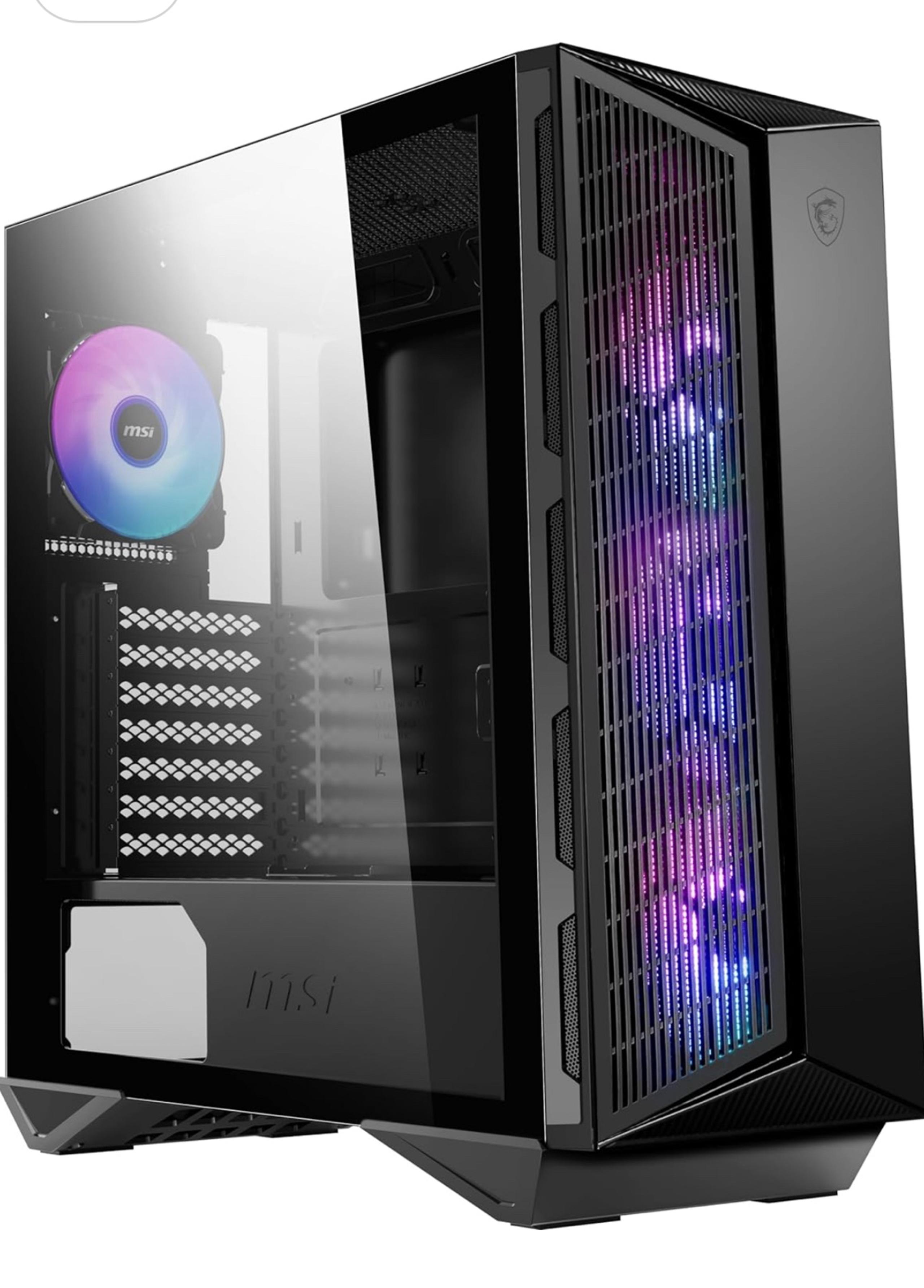 MSI MPG GUNGNIR 111R Mid Tower Gaming PC Case