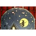 Vintage Halloween Night Hand Painted Slate Welcome Tombstone Wall Décor Witch
