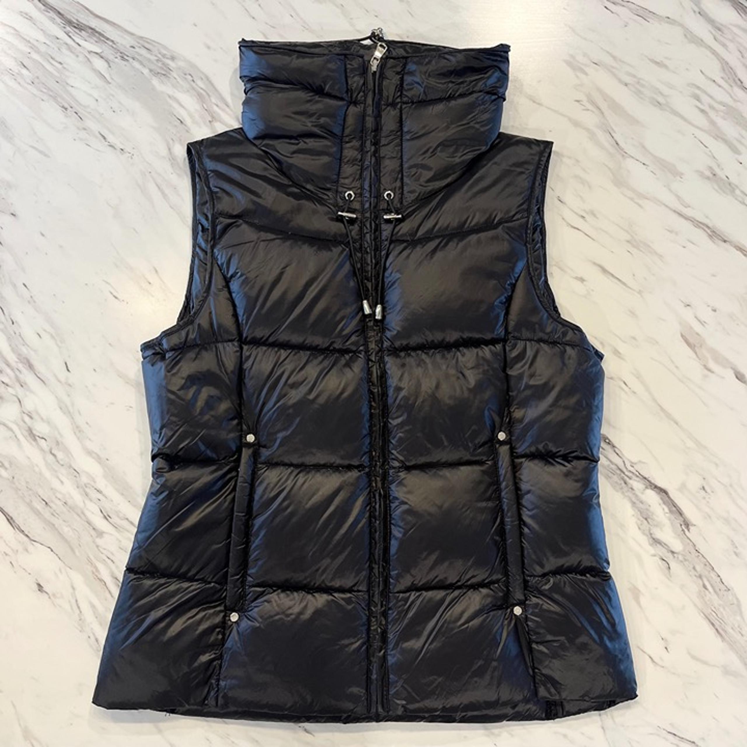 Ralph Lauren Women's Sz XS Puffer Vest Black Down Fill EUC