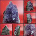 Natural Amethyst Cluster Quartz Crystal Mineral Specimen Reiki Healing 1+LB