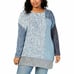 Style & Co Sweater 3X Blue Tunic NWT 70