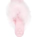SLEEPER BRAND luxury Pink Feather Kitten Heel