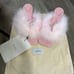 SLEEPER BRAND luxury Pink Feather Kitten Heel
