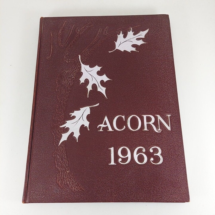 1963 Oakwood High School Acorn Yearbook Oakwood Ohio