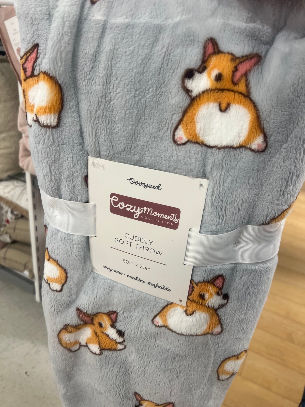 Corgi Throw Blanket