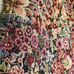 BEAUTIFUL truly one-of-a-kind handmade floral/botanical vintage tapestry
